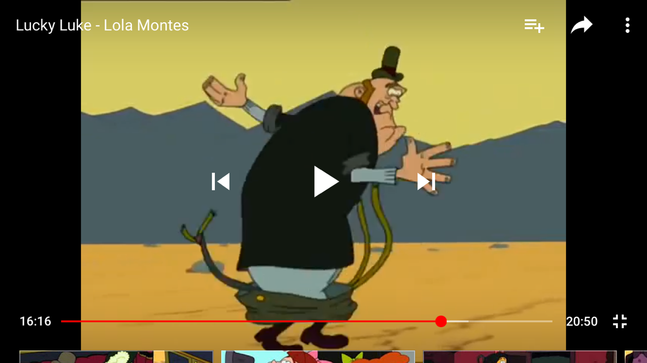 The last time the villain of Lola Montes is caught in his boxers. This time, Luke