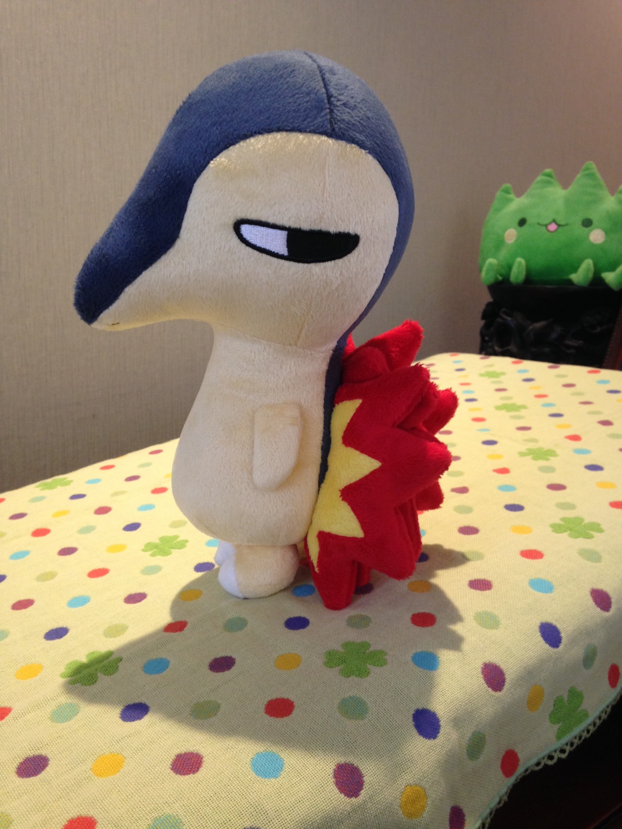huiro:  Great paper-cat made my Cyndaquil into plush!!! such wonderful handmade