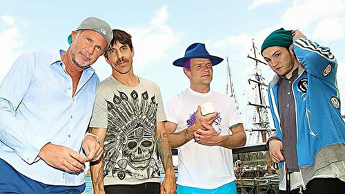 Red Hot Chili Peppers press conference in Sydney, Australia yesterday.
View more photos and videos from the conference…