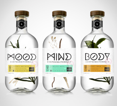 Chad Michael rebranded herbal remedy company with a hipper and modern concept.