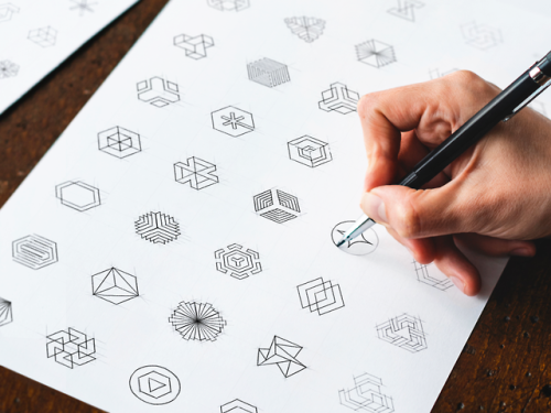 Logo sketches by Ramotion