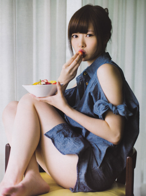 Una bella modelo nippona, Mai Shiraishi (por poco y pongo Mai Shiranui lol)