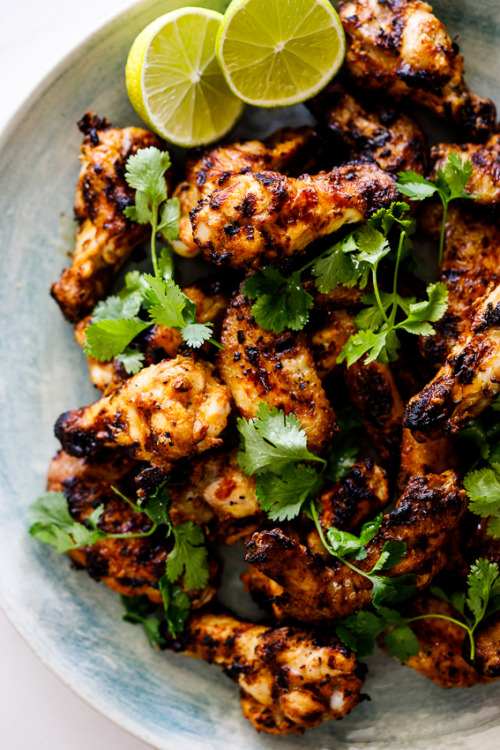 foodffs:TANDOORI GRILLED CHICKEN WINGSFollow for recipesIs this how you roll?