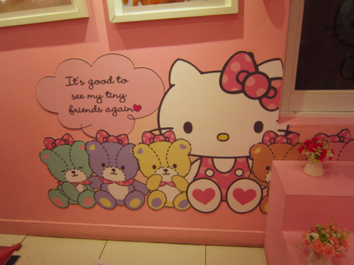 Inside the Hello Kitty Cafe in Hongdae, Seoul