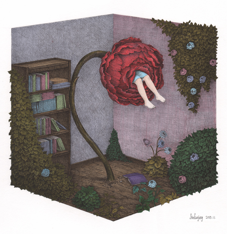 red-lipstick:Eunjung Shin (Seoul, Korea, Republic of)  - Drawings (info with each