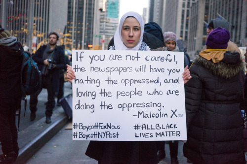 activistnyc:  “If you are not careful, the newspapers will have you hating the oppressed, and loving the people who are doing the oppressing.” – Malcolm X 