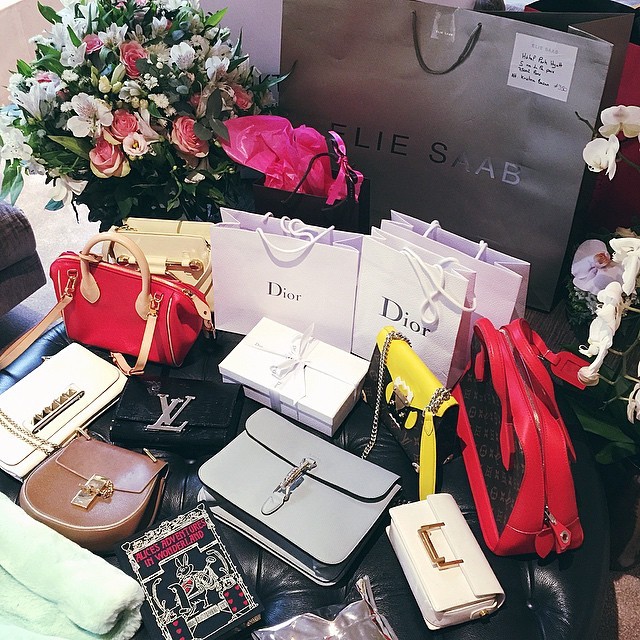 stylishblogger:  All these pretty things…👄 and it’s soon time to pack again!