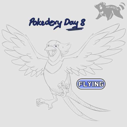 #POKEDDEXY Day 8: Favorite flying typeSwellow