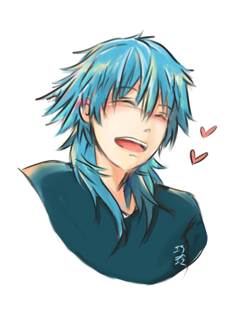 XXX tomoeharu:  I love it when Aoba laughs it’s photo