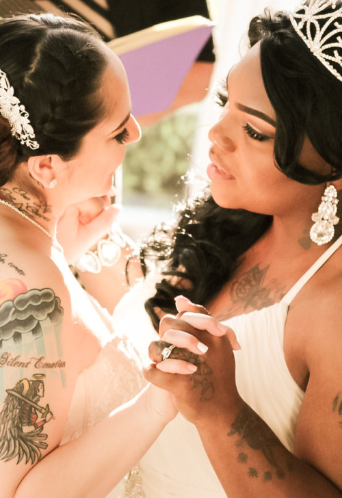 beautiful-brides-weddings:Lu and LaKeisha by Lavish Touch Photography