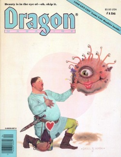 rpgcovers:  Dragon magazine #156 ~ TSR (April,