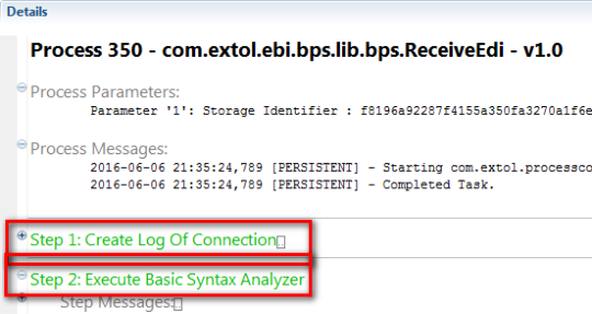 Step Pass Step Fail Auditor Log Details Clarify