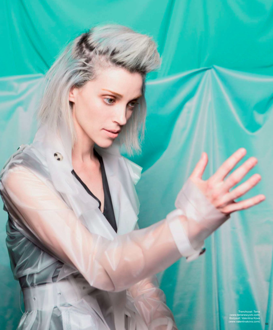 virginalvalour:  St. Vincent for Under The Radar // Photographer: Tommy Kearns 