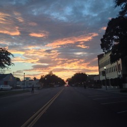 Happy to be home. #florida #sunset #blue