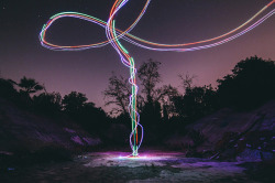 mauvila22:  Light Painting with a Drone 1 by Dirk Dallas on Flickr.