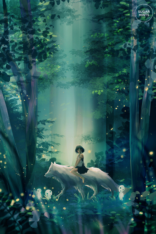 sugarmint-dreams: forest spririt