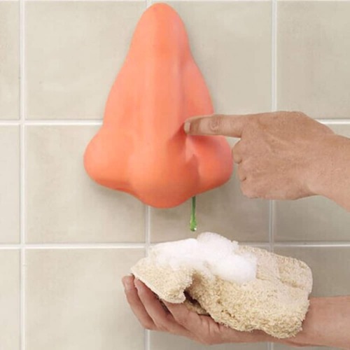 Nose Shape Soap Dispenser => Hotgiftdeals.com/product/nose-shape-soap-dispenser/