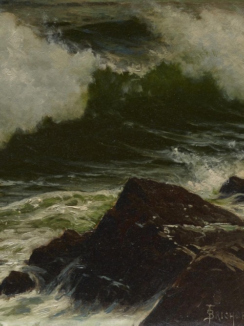 klassizismus:Details: Seascape, Alfred Thompson Bricher, 1890