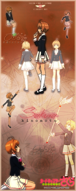 erisol-ediciones: ” ★” *。Sakura school costume  。* 。’.☆ ”~ Clear Card C