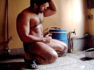 Desi body builder Mohammed.