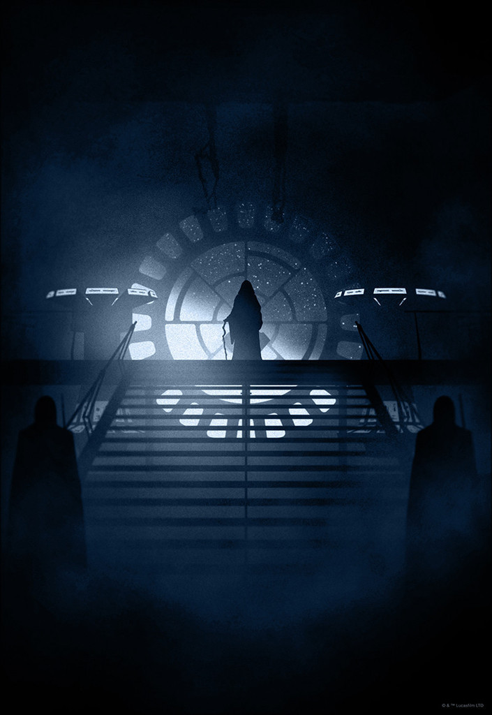 pixalry:   Star Wars Noir Poster Set - Created by Marko Manev Brought to you by Acme