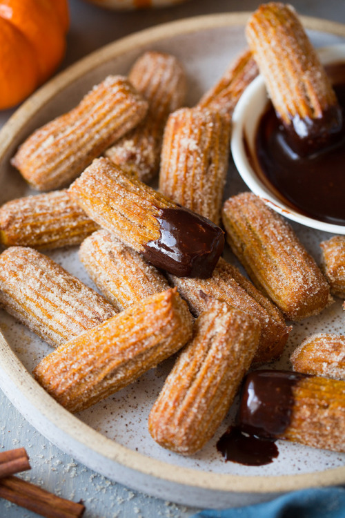 Sex fattributes:Baked Pumpkin Churros pictures