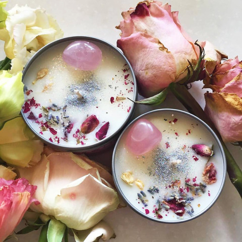 inkxlenses:Love Mystic Crystal Candles | by Unicorn Manor