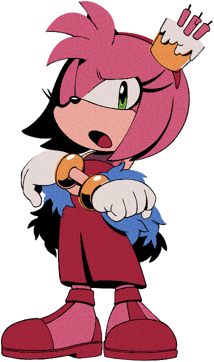 Blink's Ripping Archive — Amy Rose from The Murder of Sonic the Hedgehog.