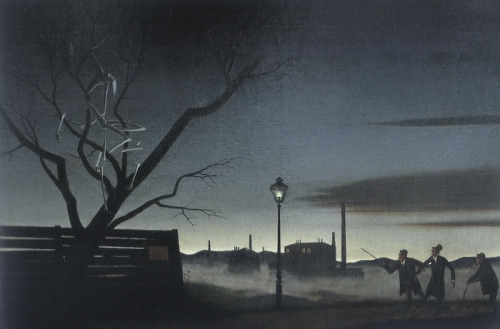 nevver:  Ghosts in a tree, Franz Sedlacek
