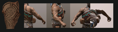 Apex Legends - Fan Art Reference Renders (2/???)Gibraltar - Call To Arms - TattoosI’m still no