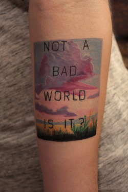 fuckyeahtattoos:  done by Dan at Tried and
