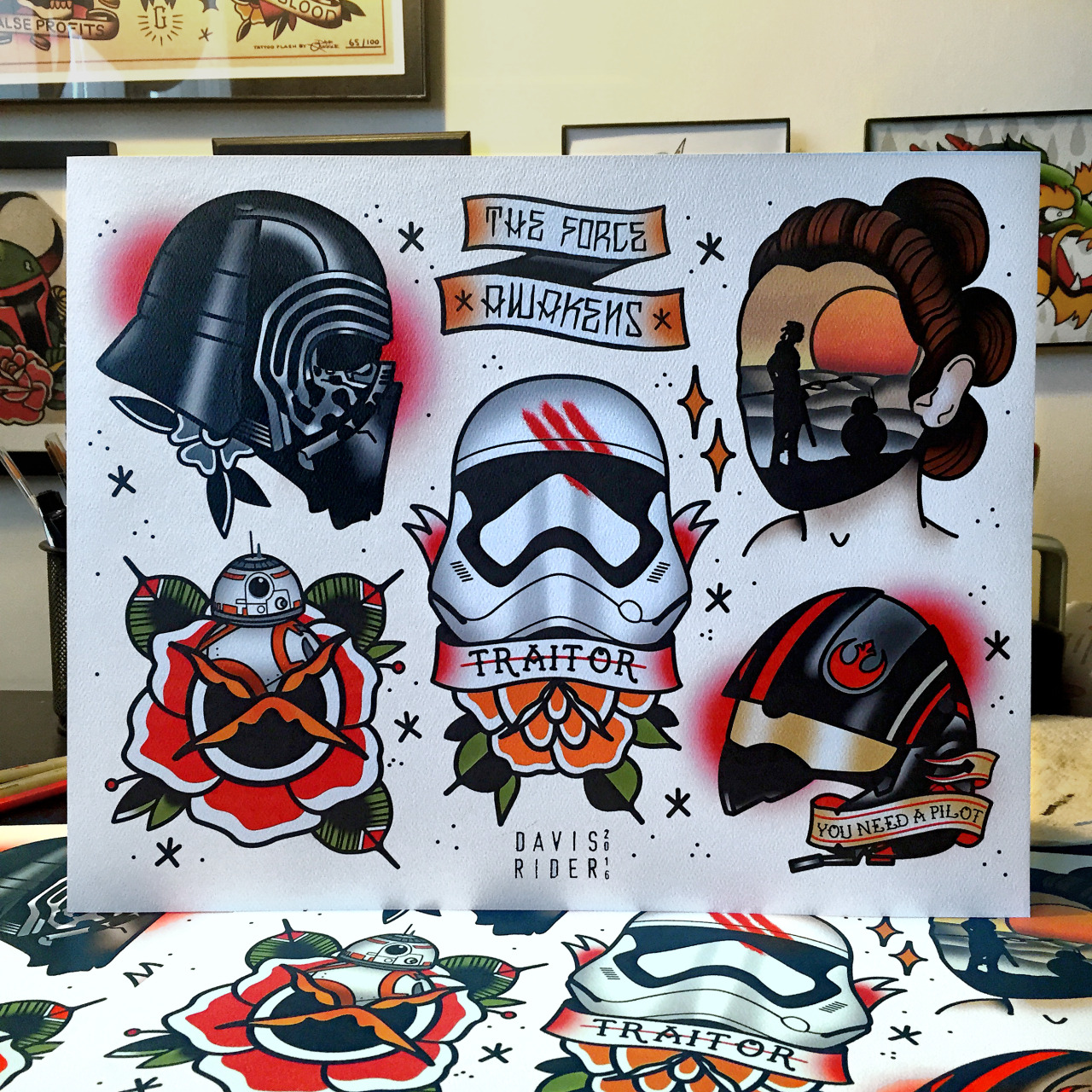 Buy Star Wars Tattoo Flash Online in India  Etsy