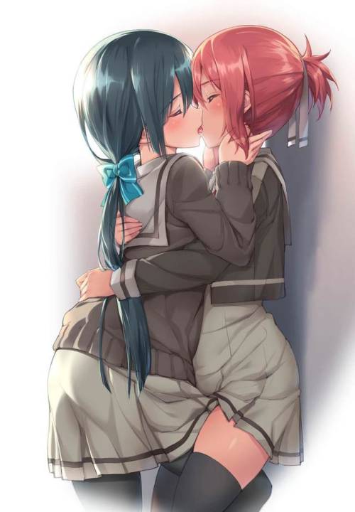 wholesomeyuri: ✧･ﾟ: *✧ Warm Kiss ✧ *:･ﾟ✧♡ Characters ♡ : Mimori Togo ♥ Yuuna Yuuki ♢ Anime ♢ 