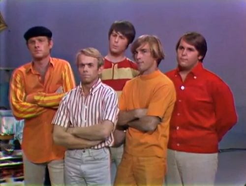 The Beach Boys performing ‘California Girls’ on the Jack Benny Show. You can watch the full performa