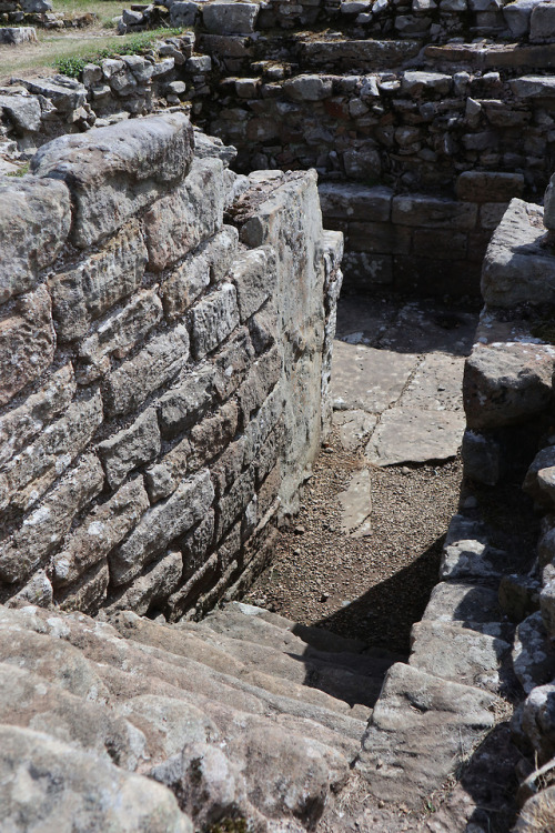 Roman Corbridge Town, Newcastle Upon Tyne, 2.8.18.Various sites and locations of the Roman ruins inc