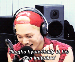 blondejongin:  kai’s animal intro on Younha Starry Night  