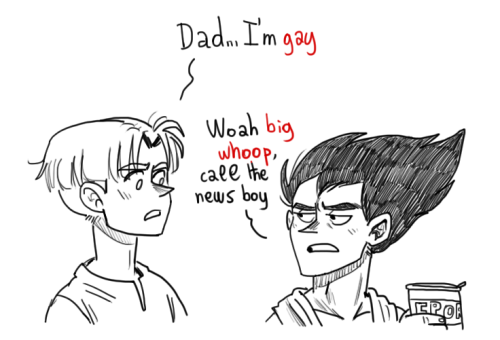 stupidoomdoodles:  vegeta got his priorities straight 