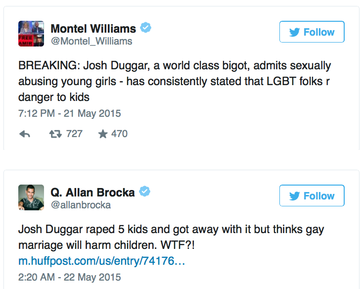 micdotcom:  15 tweets that expose the hypocrisy of conservative child molester Josh