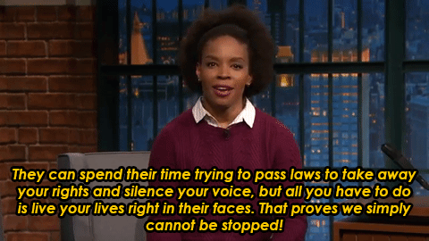 destinyrush:  Late Night writer Amber Ruffin has a message for white Hillary supporters who are disappointed in fellow Americans after the elections. Full video 