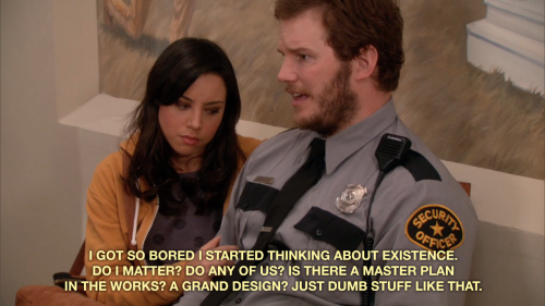 thebreakfastgenie: legitimatelala: Chaotic angel Andy Dwyer is gifted ADHD fight me