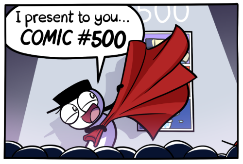 THE 500th COMIC!!!Thank you very much for reading and for supporting Loading Artist!