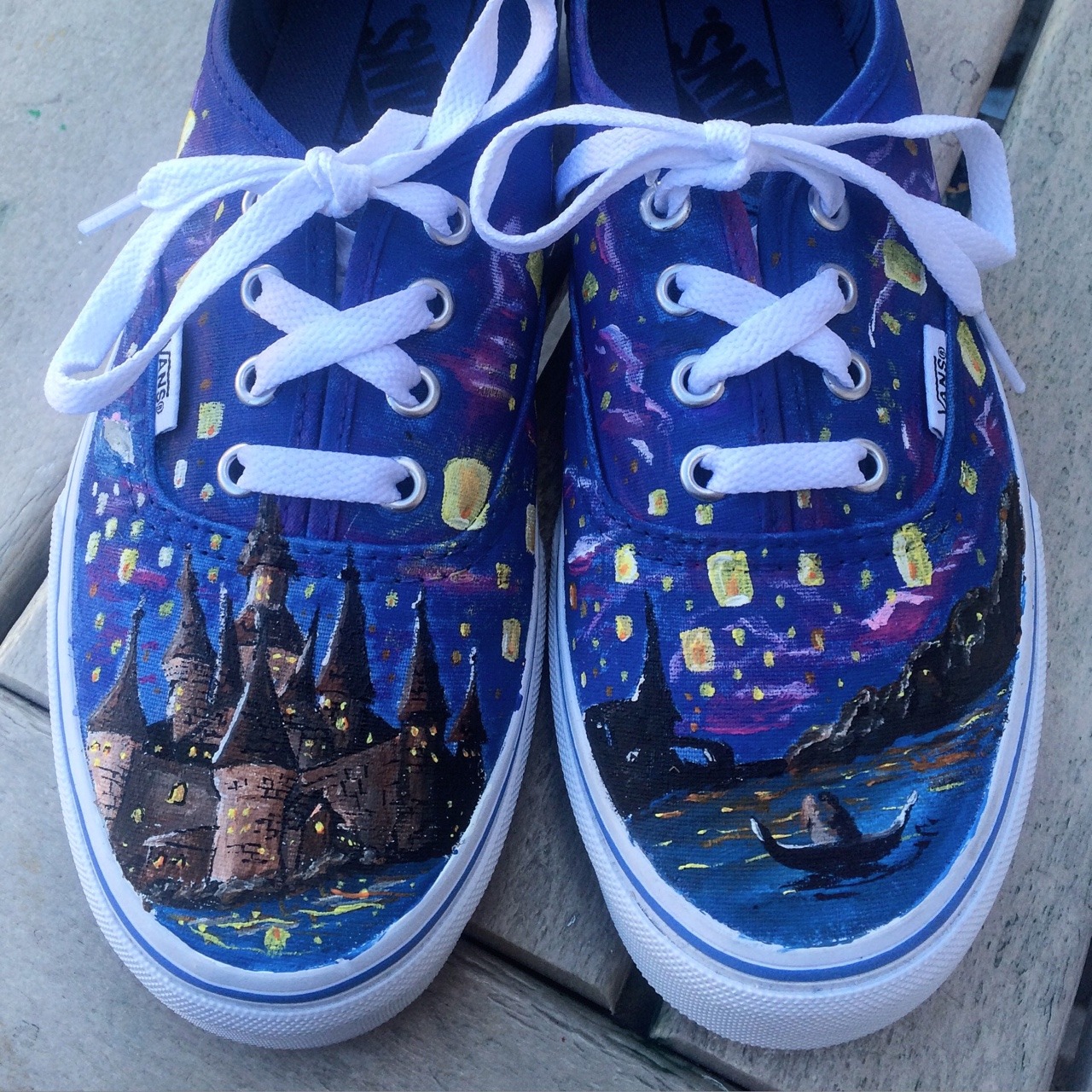 tangled vans