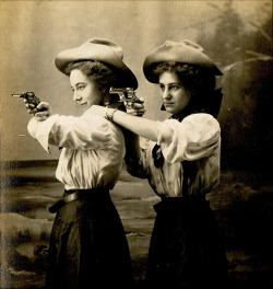 Cowgirls, 1910.