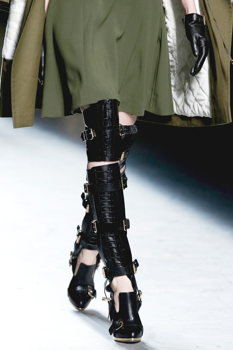 hawaii2newyork:   Hell on Heels. The shoes at Prabal Gurung could kill. No really.