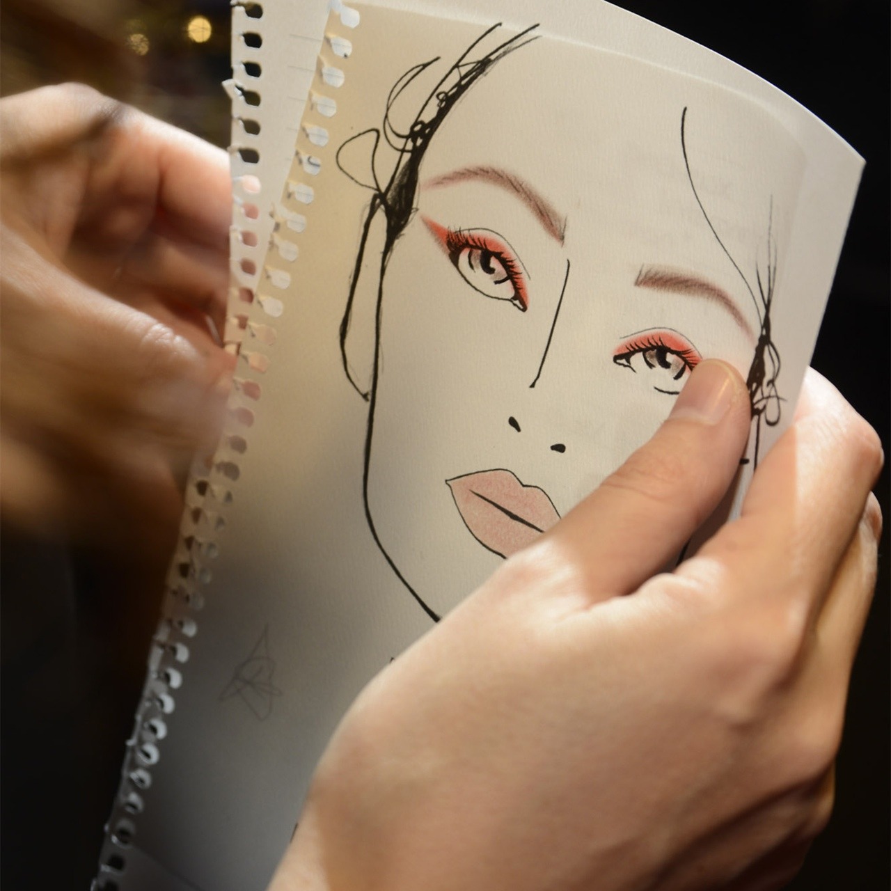 maccosmetics:  M∙A∙C Backstage at Max Mara SS15 Milan Fashion Week