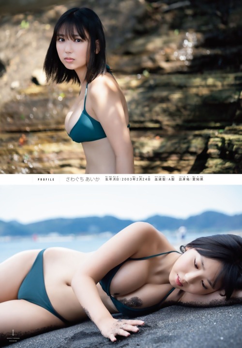 kyokosdog:Sawaguchi Aika  沢口愛華, Shonen Magazine 2020.11.04 No.47