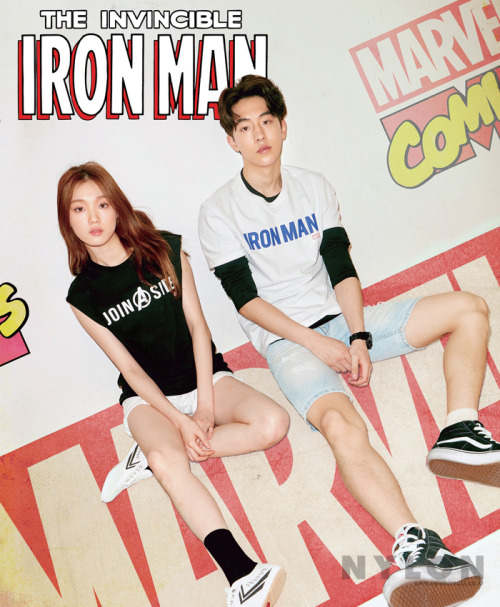 ygfamilyy:  LEE SUNG KYUNG & NAM JOO HYUK for NYLON (April) Magazine! 
