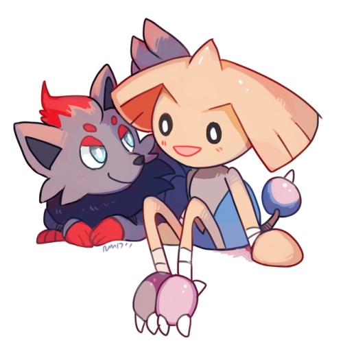 rubindraws:A pokemon commission I got to do! I’m going to be posting a few more commissions to