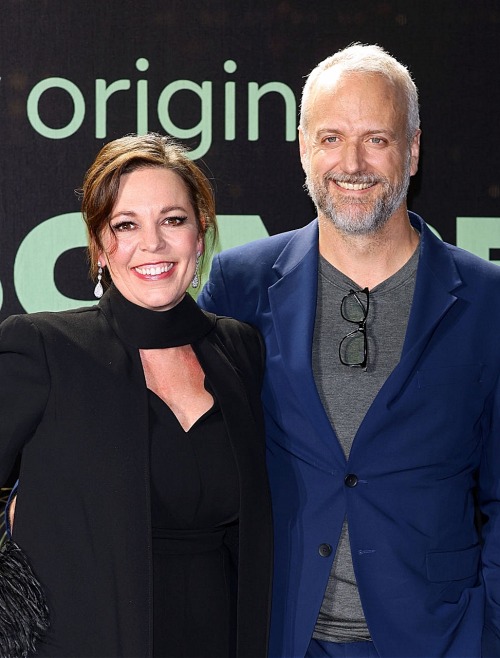 Olivia Colman and Ed Sinclair attend the &ldquo;Landscapers&rdquo; UK Premiere at Queen Eliz