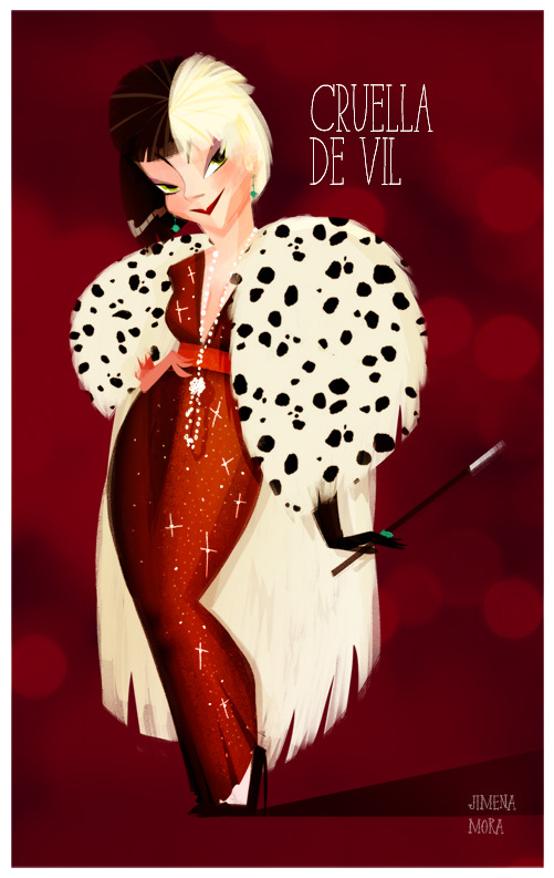 Cruella de Vil for sketch_dailies.
Cruella de Vil para sketch_dailies.
2 hours from sketch to final result.
2 horas desde sketch hasta el resultado final.